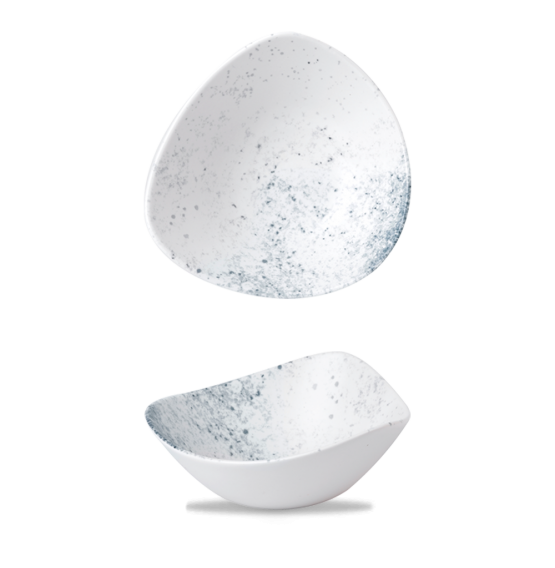 Haze Blue Triangle Bowl